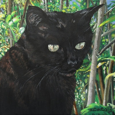 "Welcome To My Jungle" N.E.Thompson, Art Print