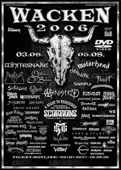 WACKEN OPEN AIR  FESTIVAL Live In Germany 08.03-05.2006  DVD