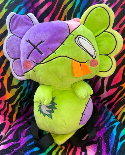 Zombielotl Plushie Backpack