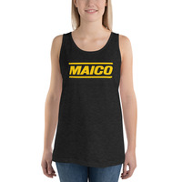 MAICO Gold Bars Logo Men's Moto Tank Top - Thumbnail 3