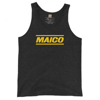 MAICO Gold Bars Logo Men's Moto Tank Top - Thumbnail 6