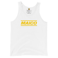 MAICO Gold Bars Logo Men's Moto Tank Top - Thumbnail 8