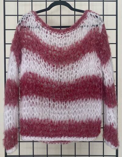 FAUX MOHAIR SWEATER (MEDIUM) VEGAN