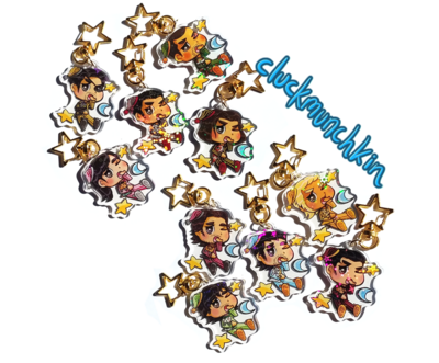 Like a Dragon / Ryu ga Gotoku (RGG) Sleepytime Holographic Acrylic Charm