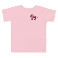 WOR Elery The Elephant - "The Lion" Toddler Short Sleeve Tee - Thumbnail 4