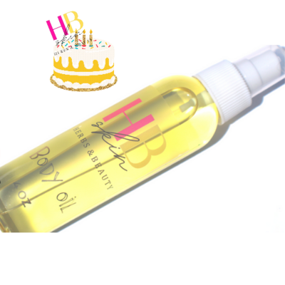 Vanilla Birthday Cake Body Oil 4 FL oz.