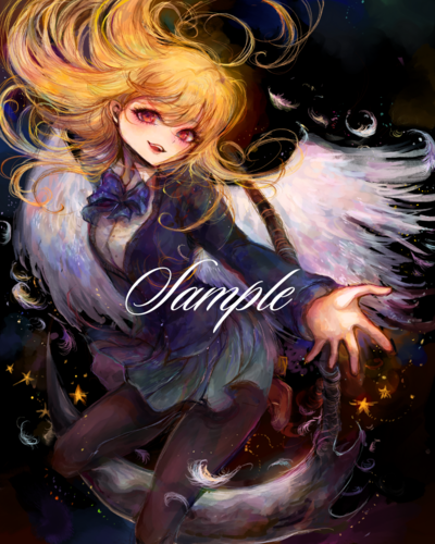 The Foolish Angel Dances with the Devil "Lily Amane" *HOLOGRAPHIC* Autographed Print