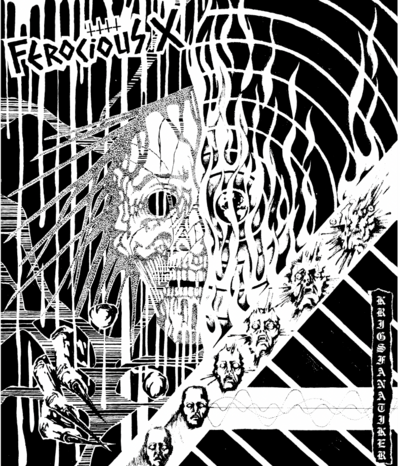 FEROCIOUS X - KRIGS FANATIKER FLEXI DISC