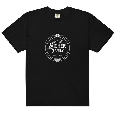 Eicher Printed Unisex garment-dyed heavyweight t-shirt