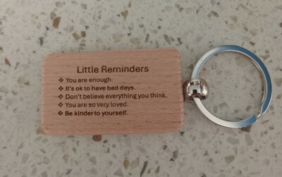 #244 Little Reminders Keyring