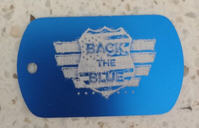 #252 Back the Blue sheild