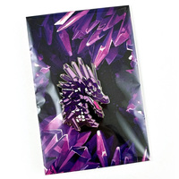 Amethyst Dragon - Enamel Pin - Thumbnail 2
