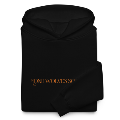 Lone Wolves Society oversized hoodie
