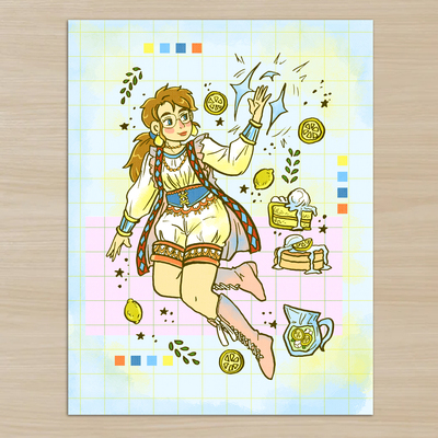 Heather (OC) Print 8.5" x 11"