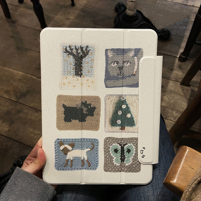 Cover With Knitting Pattern For iPad Pro New iPad Air Mini IPMC502