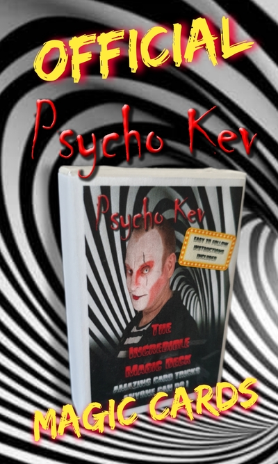 PSYCHO KEV MAGIC CARDS (Long & Short)