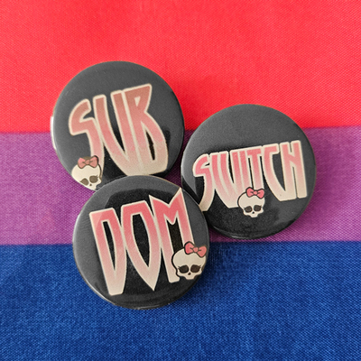 BDSM Monster High Buttons
