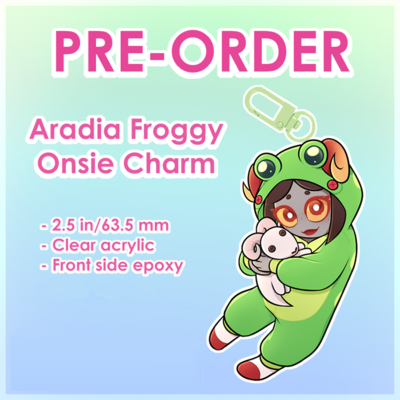 Aradia Froggy Onesie Charm