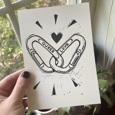 queer love print