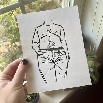 torso 1 print