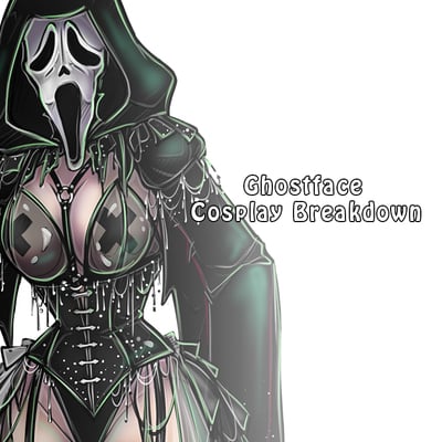 Female Ghostface Cosplay Design