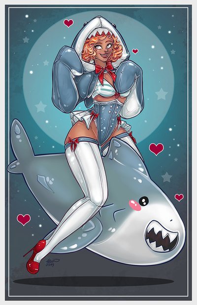 Shark Pinup
