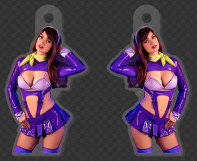 Daphne Blake Cosplay Keychains