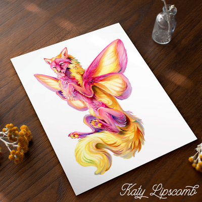 Rosy Maple Fox - Print