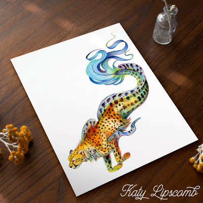 Cheetah Eel - Print