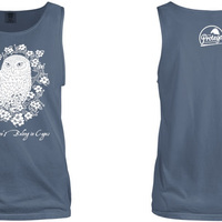 Owl's Don't Belong in Cages Art Nouveau Tank Top - Thumbnail 3