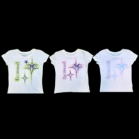 Butterfly Airbush baby tee - Thumbnail 2