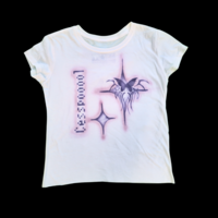 Butterfly Airbush baby tee - Thumbnail 4