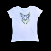 Butterfly Airbush baby tee - Thumbnail 7