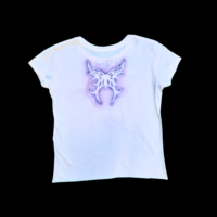 Butterfly Airbush baby tee - Thumbnail 8