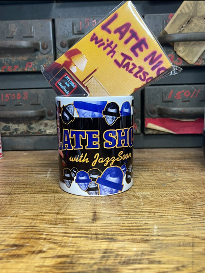 JAZZSOON X ECS "late night" mug/cassette