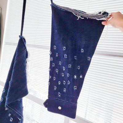 Post-Apocalyptic Japanese Denim Detachable Sleeves