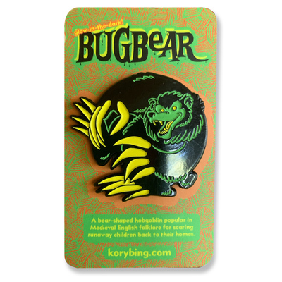 Glow-in-the-Dark Bugbear: Skin Deep Pin