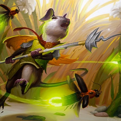 Nettle guard, mtg bloomburrow - Thumbnail 2