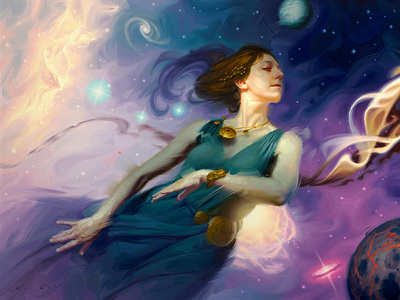 Origins : Complexity Rising - Print of original oil painting