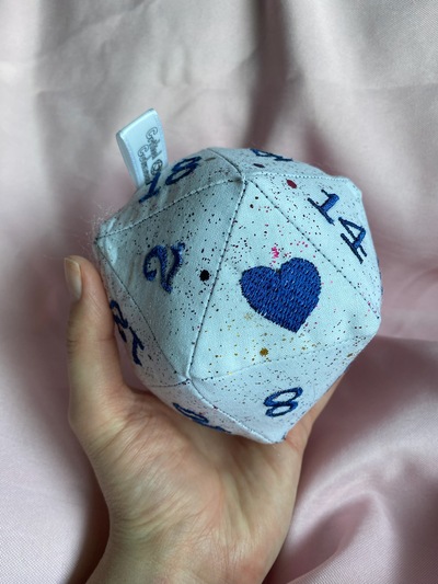 Rainbow Glitter Small Plush D20