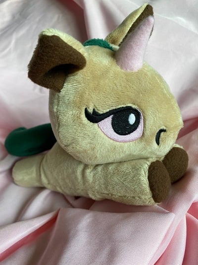 Brown Unicorn Plushie