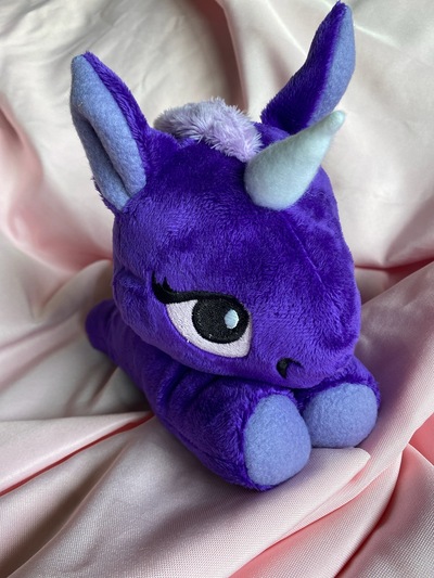 Purple Unicorn Plushie