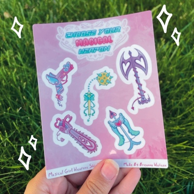 Magical Accessory Sticker Sheet