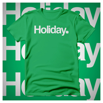 Holiday. Shirt. medium photo