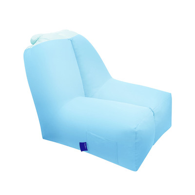 Inflatable Lounger Air Sofa Chair Couch w/ Portable Organizing Bag Waterproof Anti-Leaking for Backyard Lakeside Beach Traveling Camping Picnics-Blue