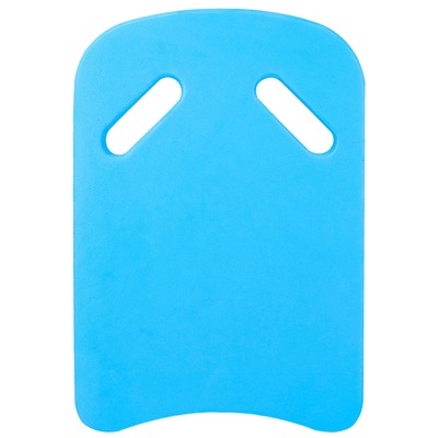 Swimming Kickboard EVA Foam Floating Swim Aid Kick Board U Design Water Training Board with Integrated Hole Handle for Adults Kids Beginners-Blue