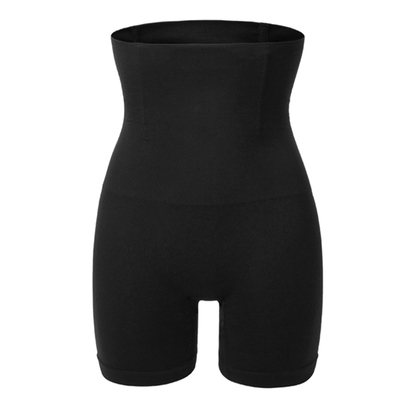High Waist Shapewear Seamless Tummy Control Panties Butt Lifter Thigh Slimmer Body Trainer Shaper Compression Lingerie Panties for Women-Black