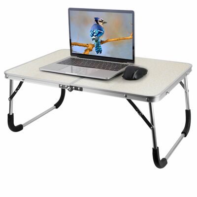 Foldable Laptop Table Notebook Bed Desk Lap Tray - For Sofa, Couch, Floor, Dorm - Breakfast, Reading, Writing - Specs: Portable & Adjustable