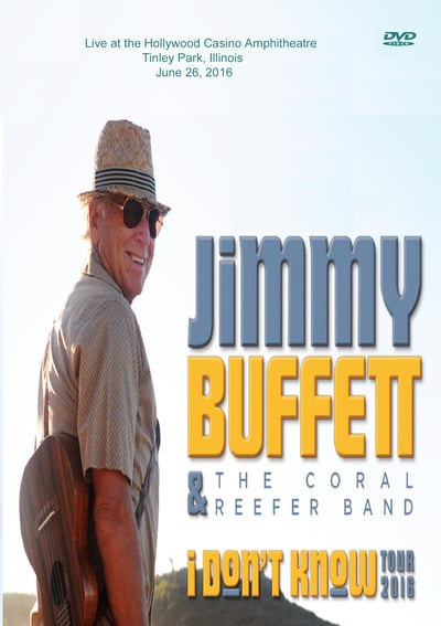 JIMMY BUFFETT Live At The Hollywood Casino Amphitheater, in Tinley Park, IL 06.26.2016 DVD