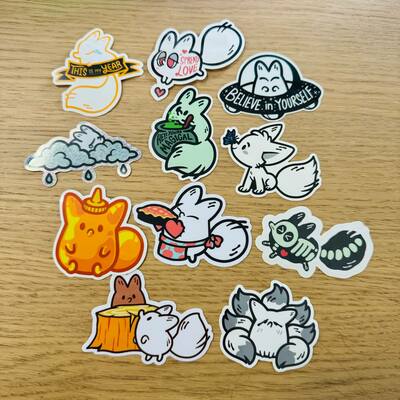 2023 Patreon Stickers!